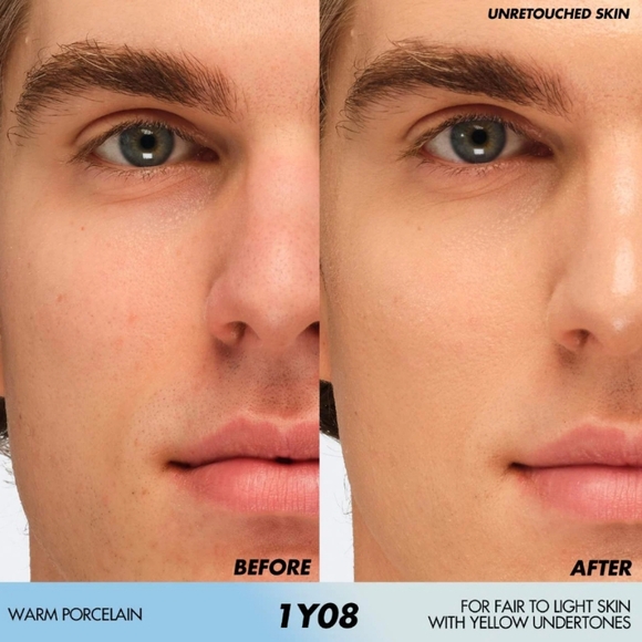 HD skin hydra glow hydrating foundation in 1Y08 - Picture 3 of 9